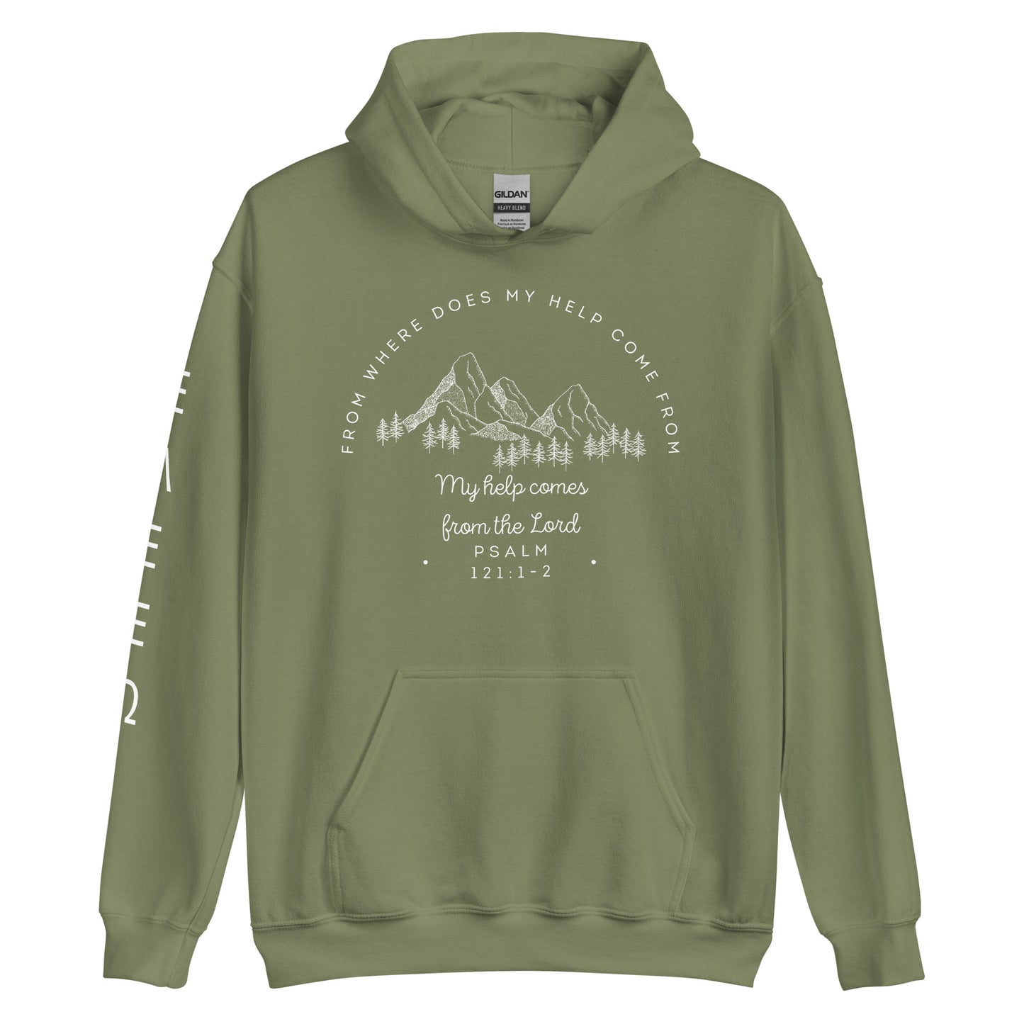 Psalm 121:1-2 Hoodie