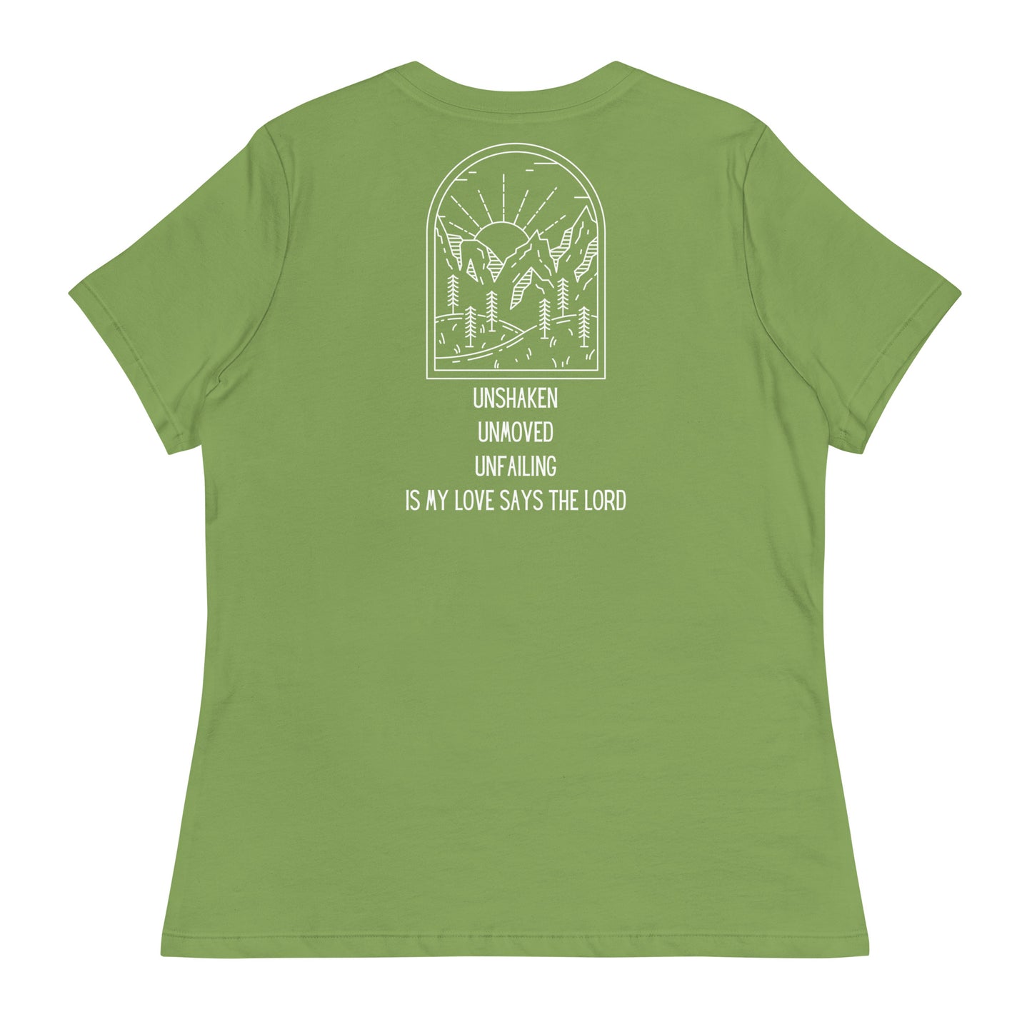Women's Fitted Isaiah 54:10