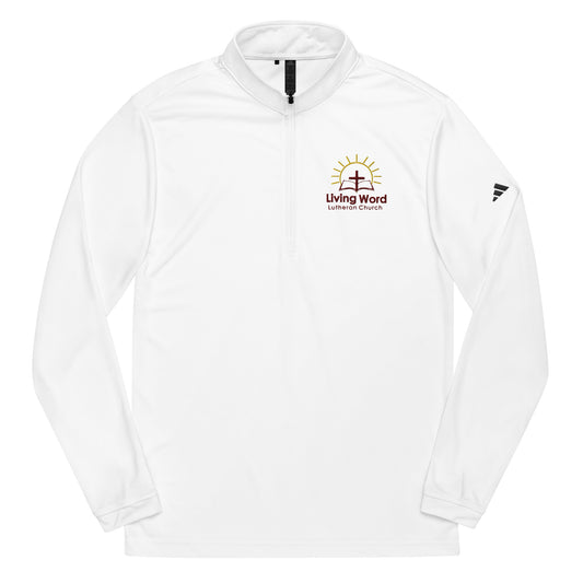 _LW Quarter Zip White