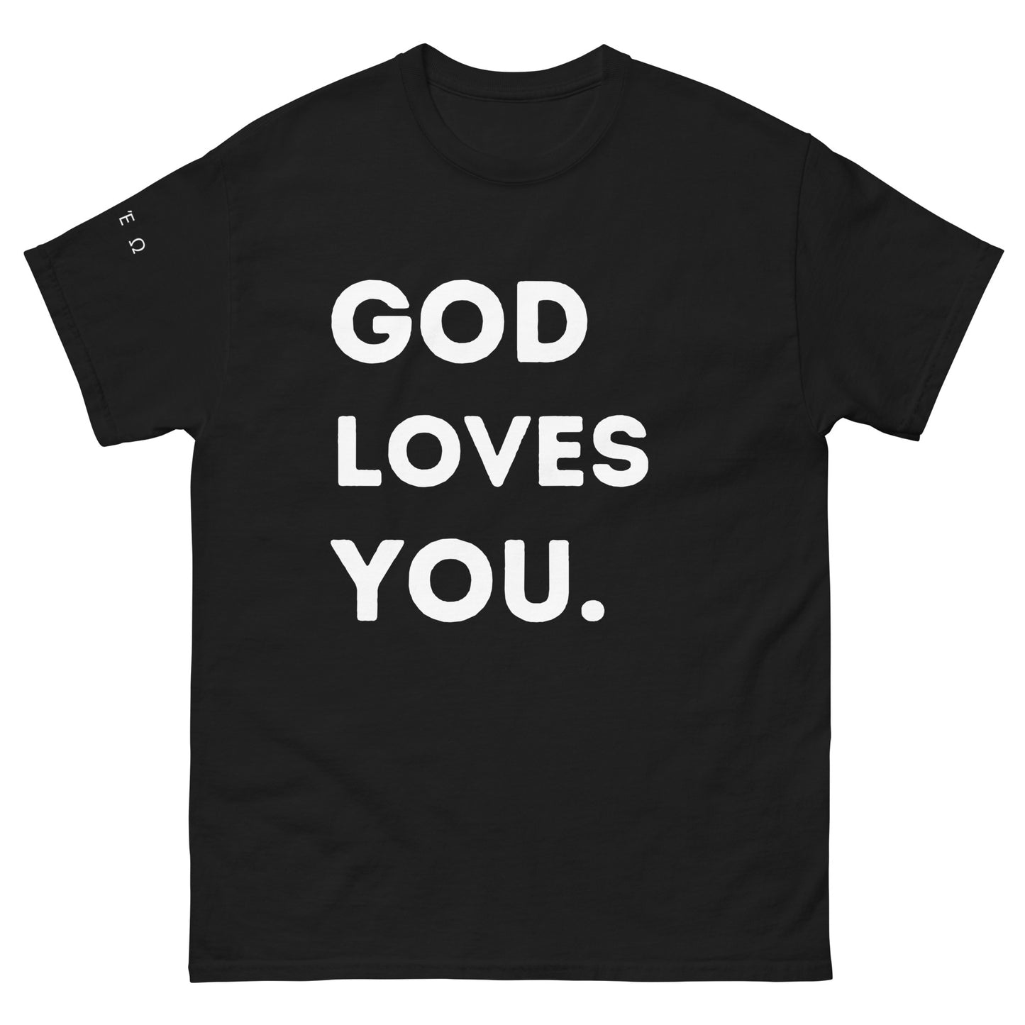 Men's God Loves You.