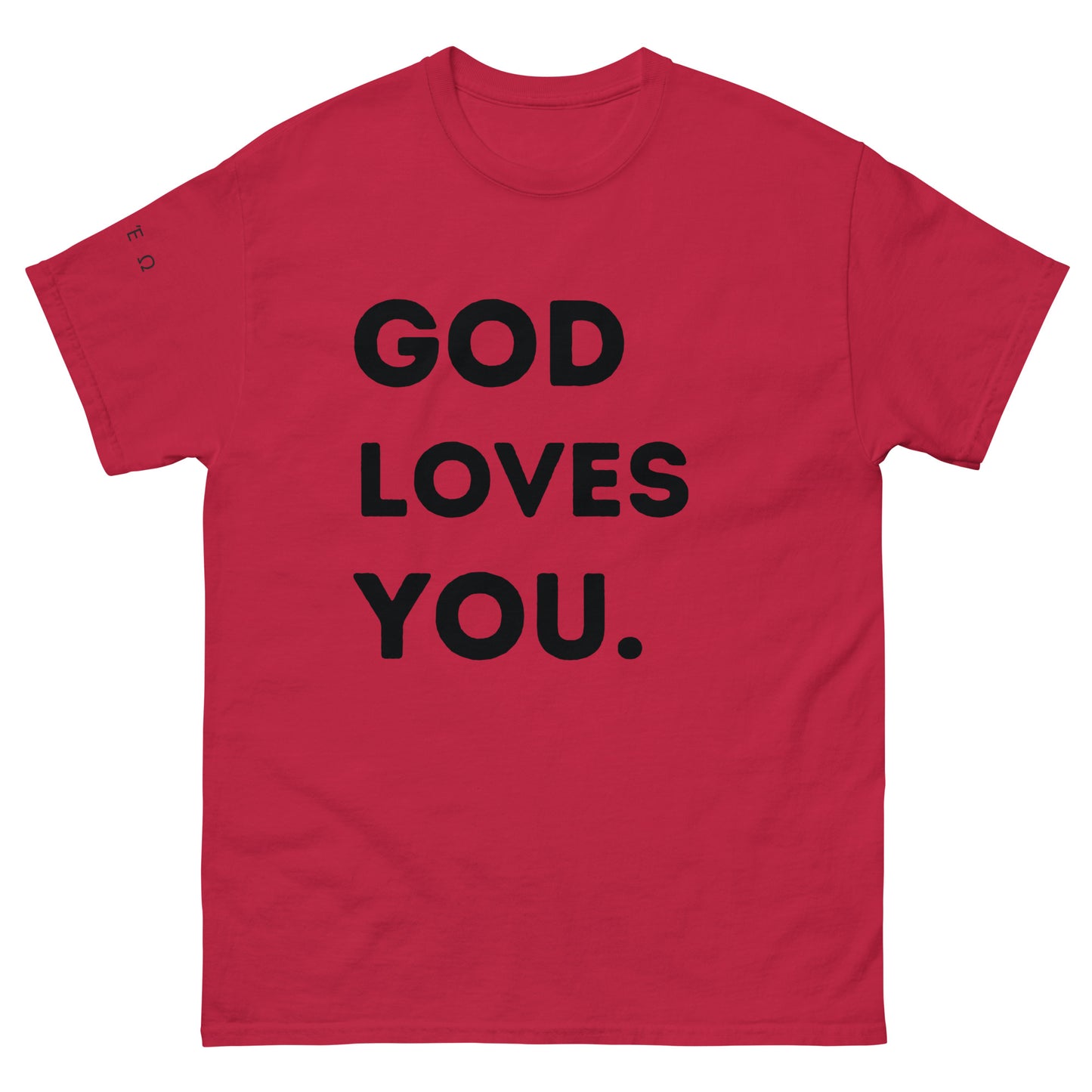 Men's God Loves You.