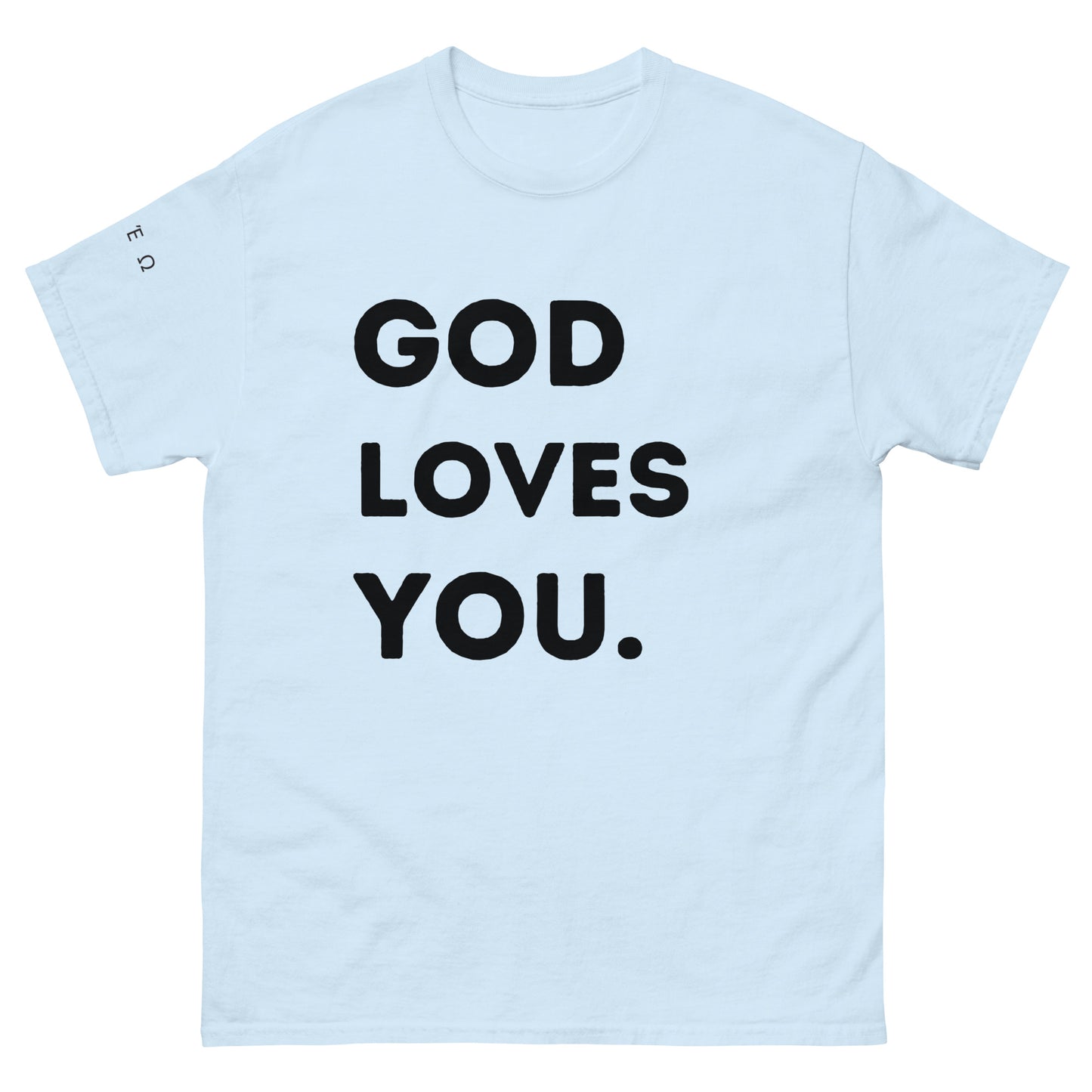 Men's God Loves You.