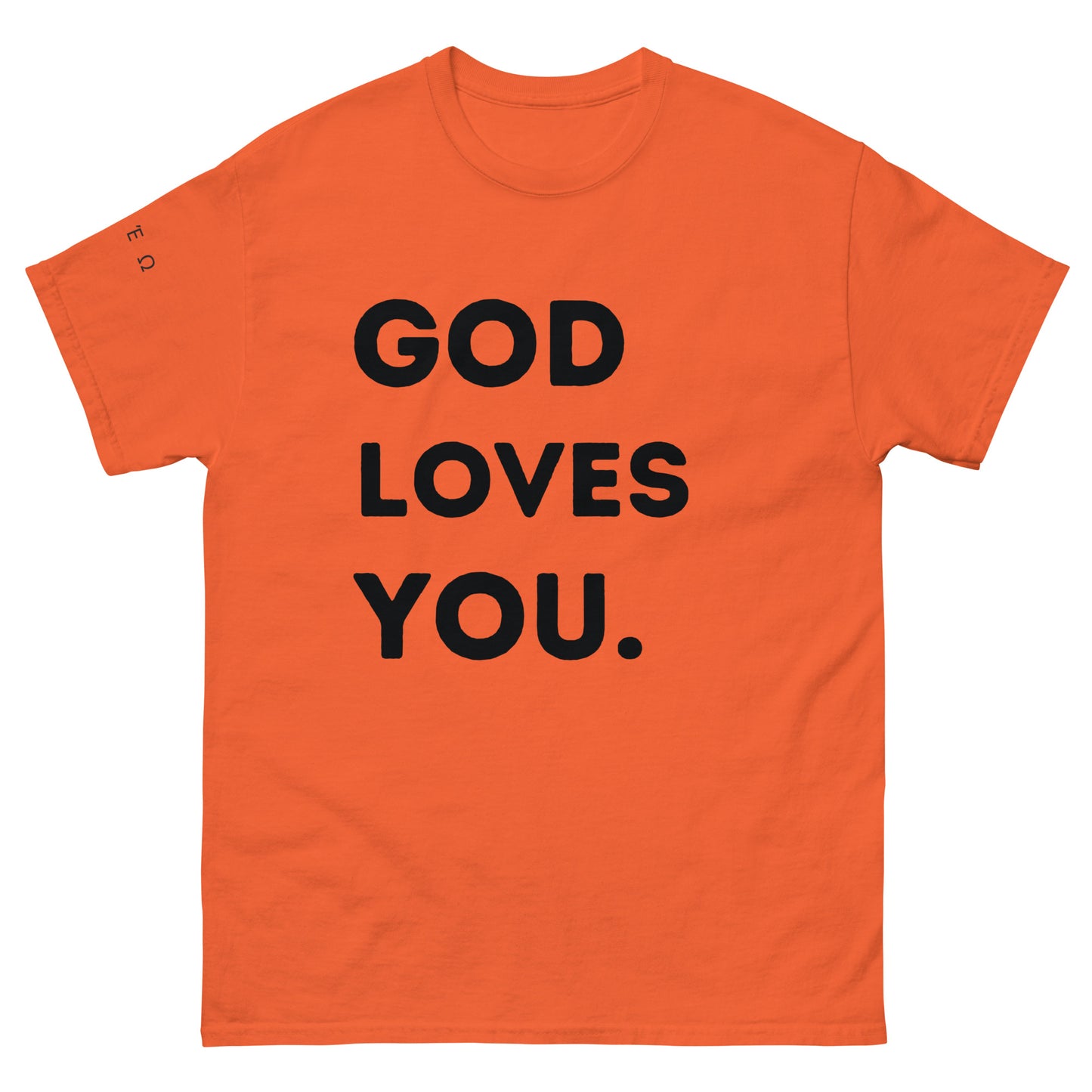 Men's God Loves You.