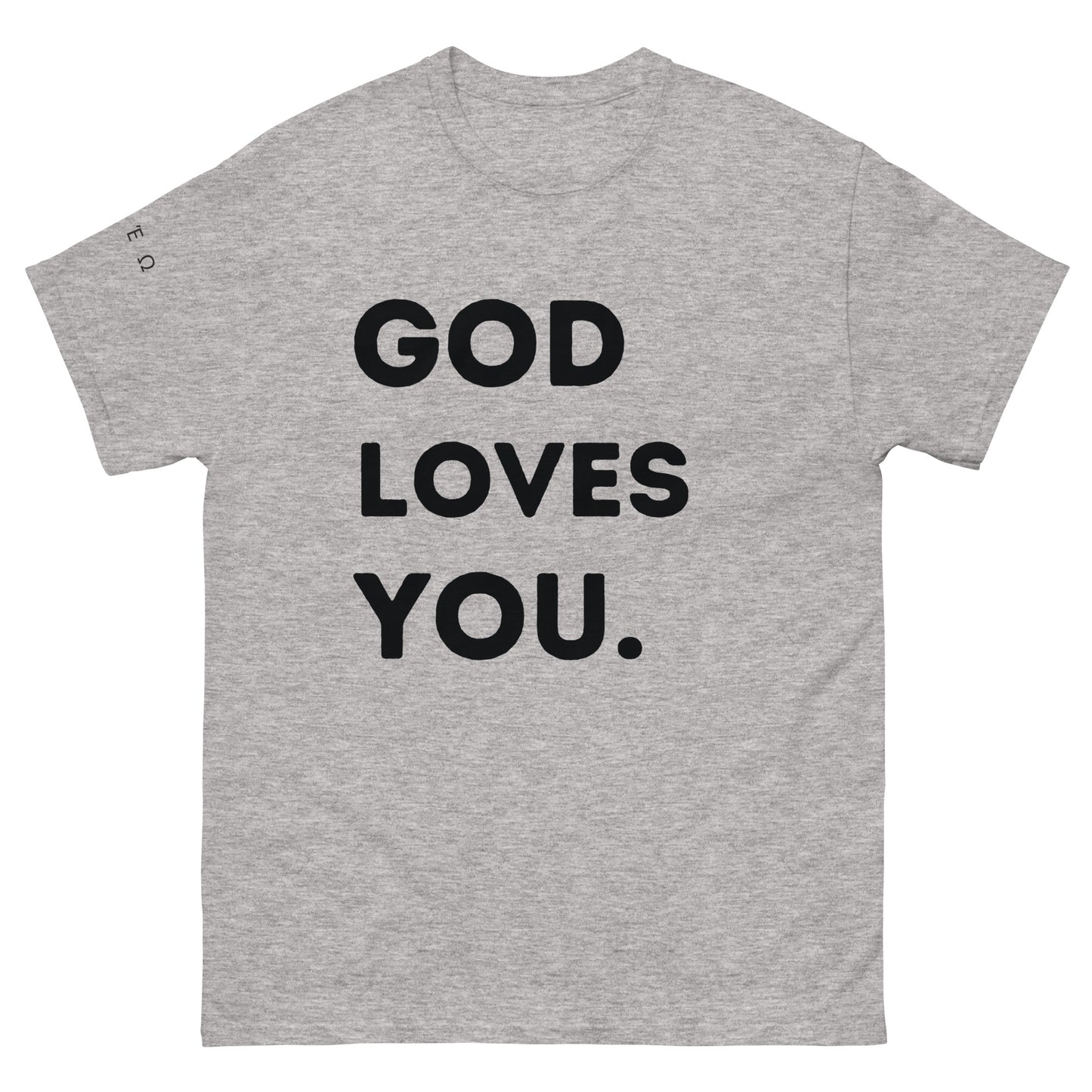 Men's God Loves You.