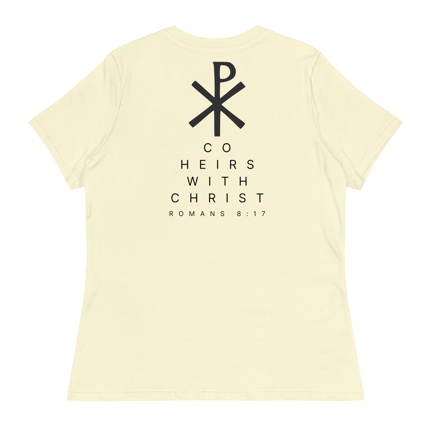 Women's Fitted Co- Heirs With Christ