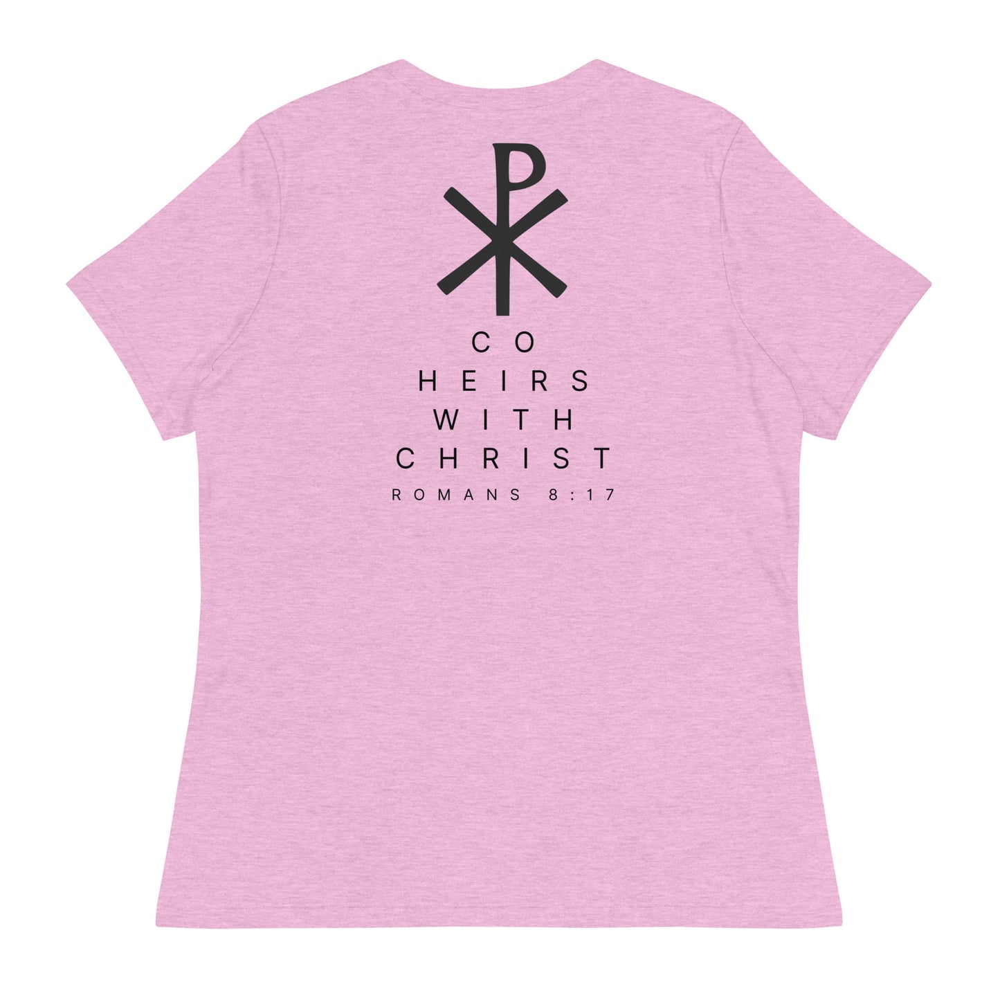 Women's Fitted Co- Heirs With Christ