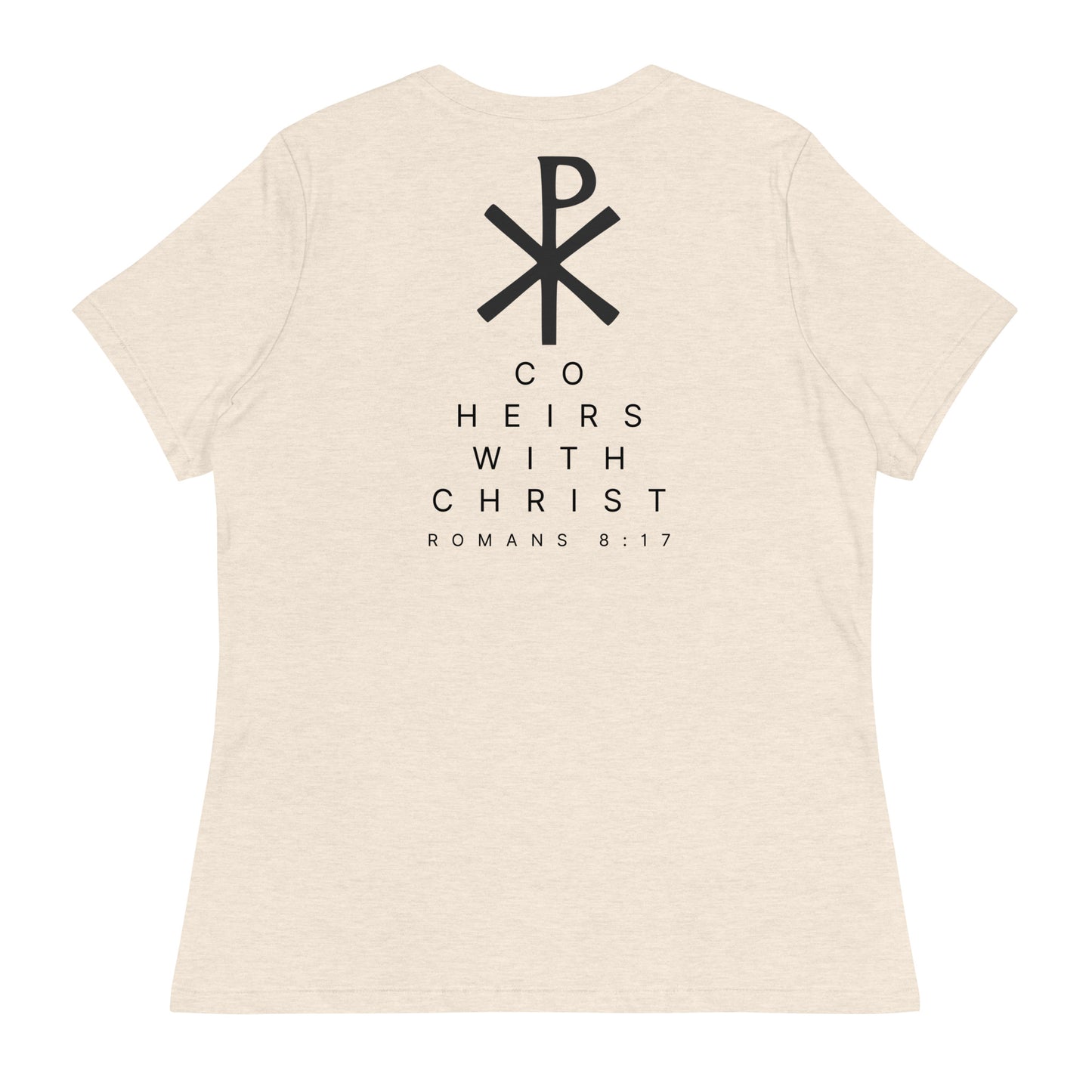 Women's Fitted Co- Heirs With Christ