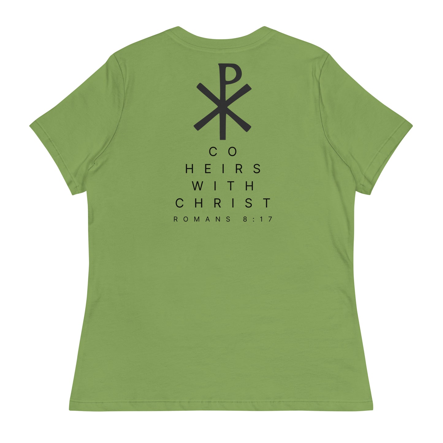 Women's Fitted Co- Heirs With Christ