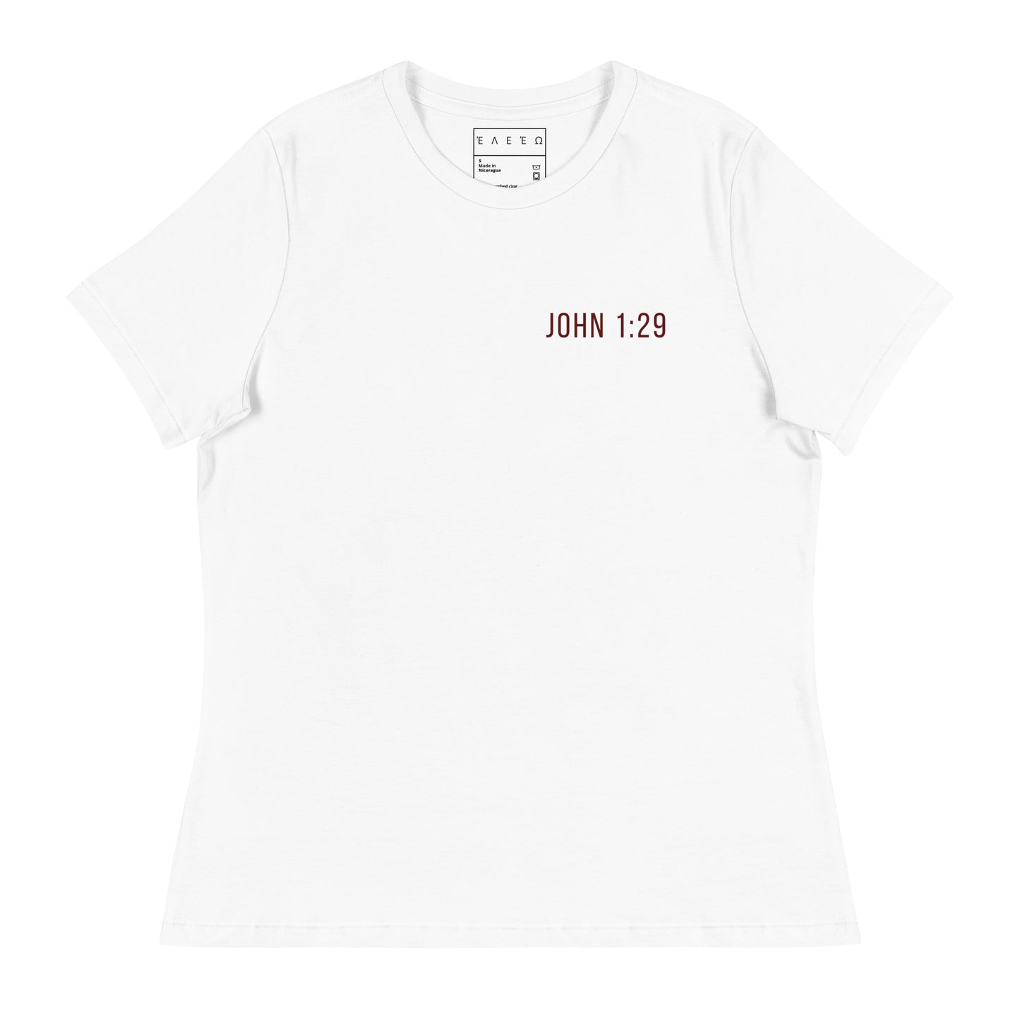 Women's Fitted John 1:29